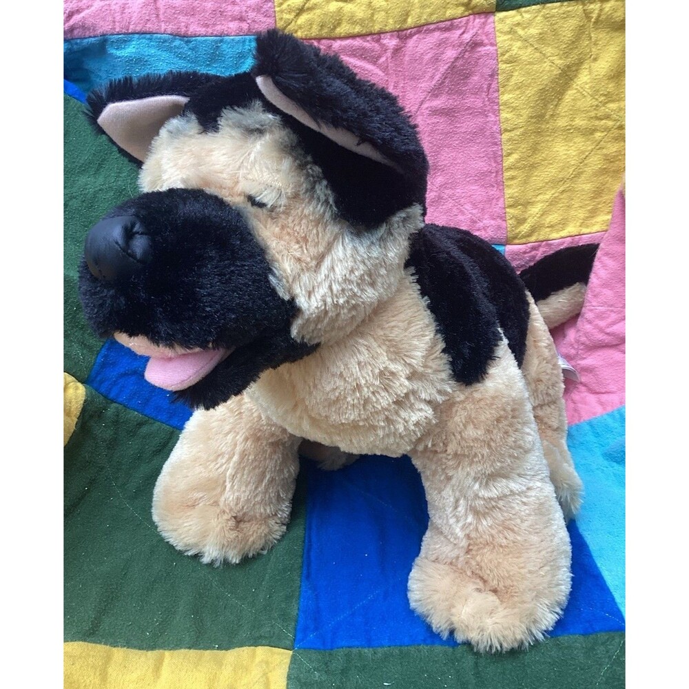 Build A Bear German Shepherd Dog Retired 12” Plush Stuffed Animal Toy 2013